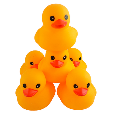 Rubber ducks 6pc