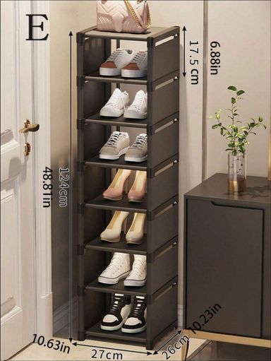Multi-Tier Shoe Rack (Black) 