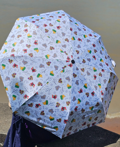 Parapluie parasol à ouverture et fermeture automatiques peuple de Guyane