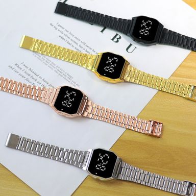 LED numérique montre homme et femme 