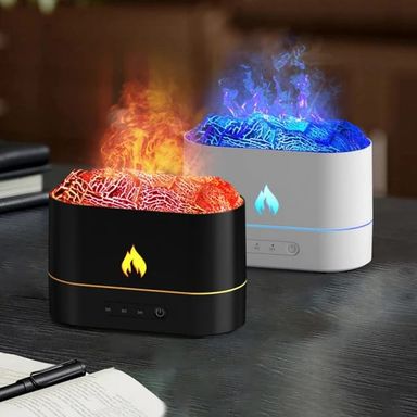 Colorful flame humidifier/ Aroma diffuser 