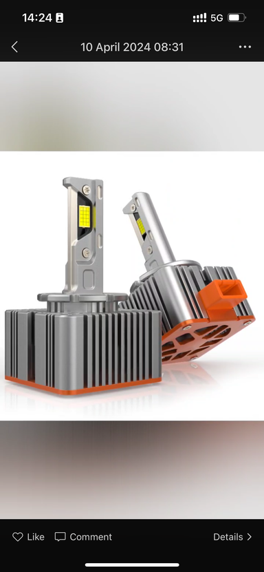 D3 LED XENON UPGRADE