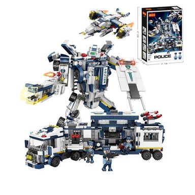 Robot / Vehicle building set 812pc