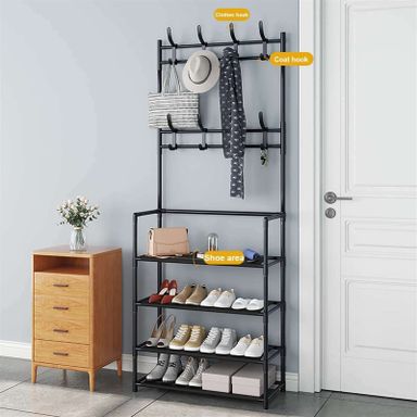 5 TIER SHOE AND HAT RACK