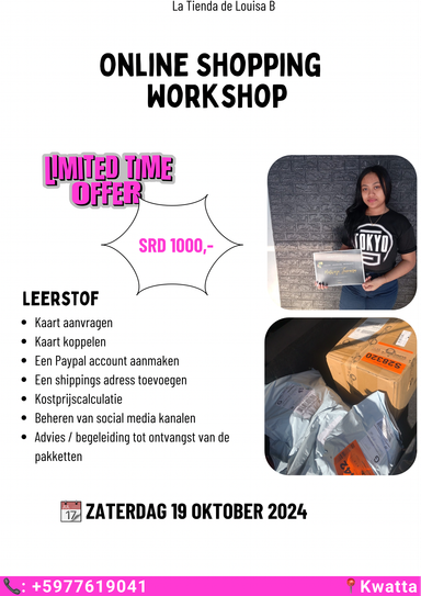 Online Shopping Workshop