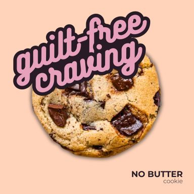 NO BUTTER cookie