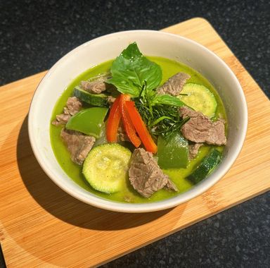 Thai Beef Green Curry  