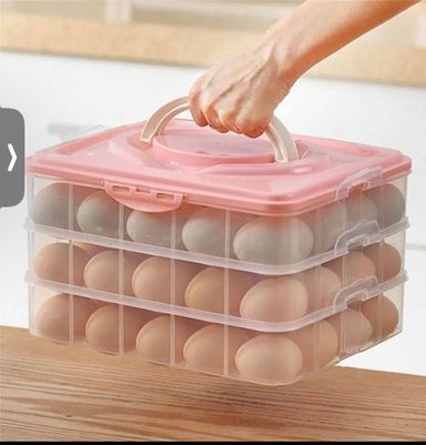 3 layer egg storage box