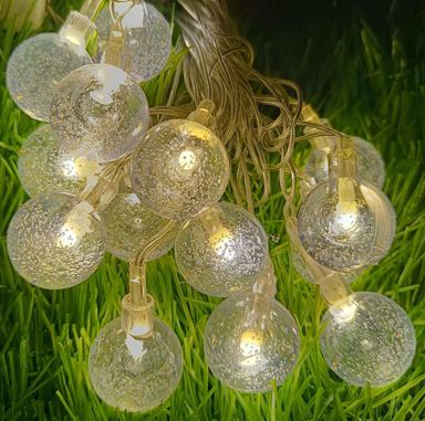 Big crystal ball string light ( 14 lamp )