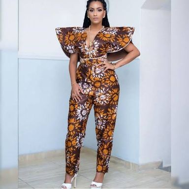 Ankara jumpsuit