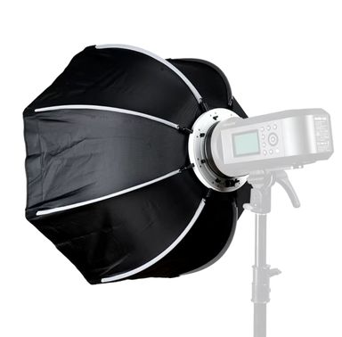 Softbox octogonal para fotografia 120cm Triopo