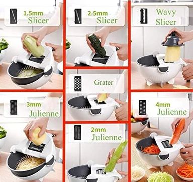 9 IN 1 VEGETABLE GRATER 