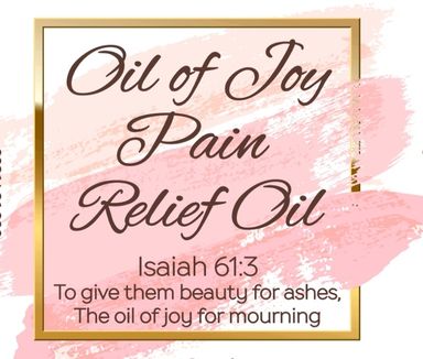 Joy Pain Relief Oil.