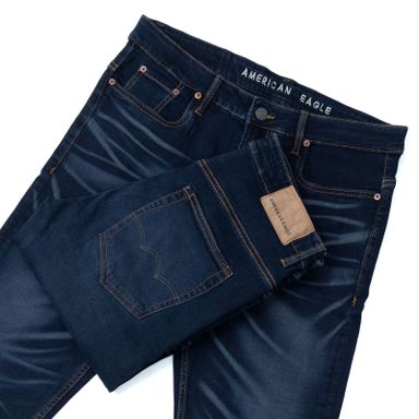 AMERICAN EAGLE JEANS LASER WASH 