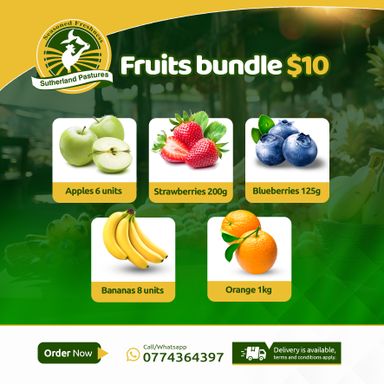 Fruits $10