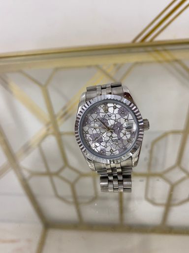 Silver Rolex Watch