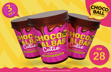 Choco Ball Cutie Tub (3 pcs)