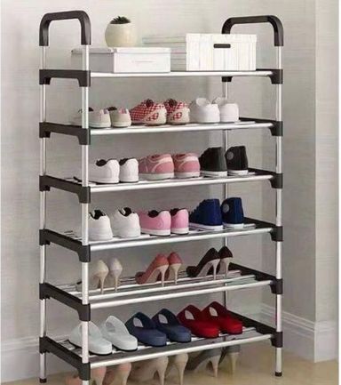 6 TIER SHOE STAND RACK