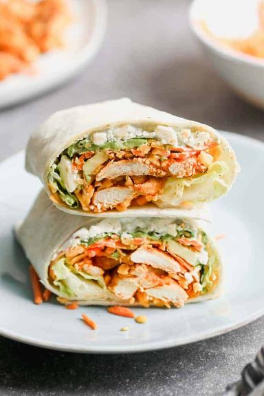 Southwest chicken wrap