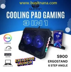 S900 Gaming Cooler Pad ( RGB ) 