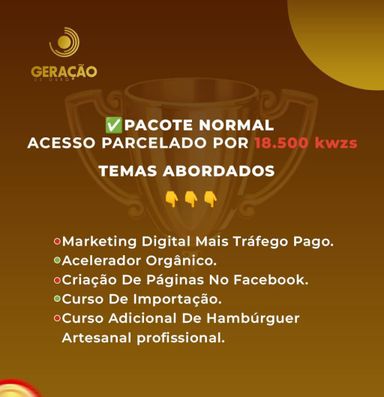  GERAÇÃO DE OURO ( MARKETING DIGITAL)