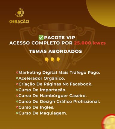  GERAÇÃO DE OURO ( MARKETING DIGITAL)