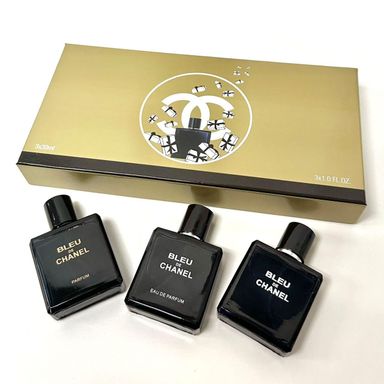 Chanel Bleu De 3x30ml Perfume Gift Set