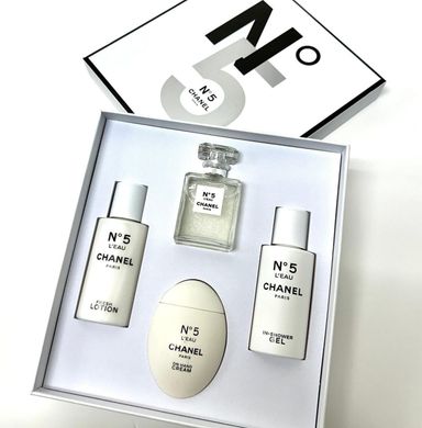 Chanel N5 Leau 4in1 Gift Set