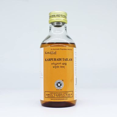 KARPOORADI THAILAM 200ML (KOTTAKKAL ARYA VAIDYA SALA)