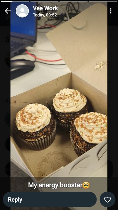 Double cream cupcakes with peppermint 