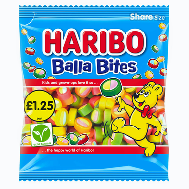 HARIBO Balla Bites 140g