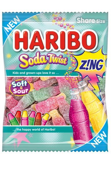 HARIBO Soda Twist Z!NG 160g