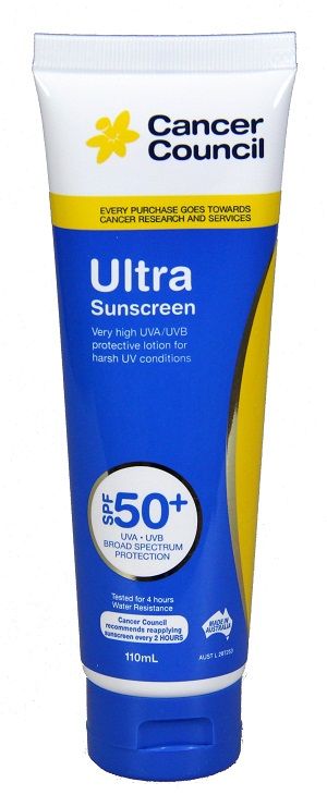 CANCER COUNCIL Ultra Sunscreen 50+ 110ML