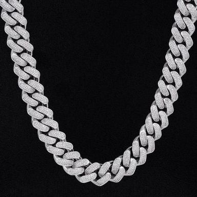  Real VVS 44.Ct  Cuban Chain 20MM  (MEN) 44.Ct 