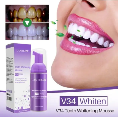 Dentifrice Violet V34 blanchissant 