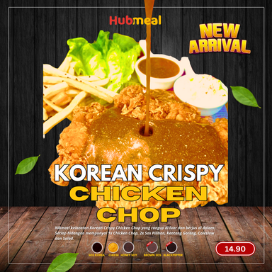 Korean Crispy Chicken Chop