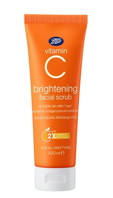 Vitamin C Brightening Facial Scrub (100ml)