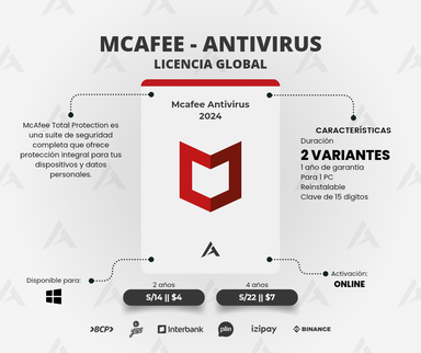 Antivirus McAfee 