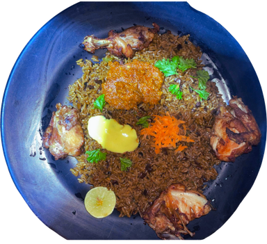 Riz au soumbala au poulet