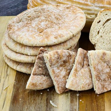 Wood-Fired Wholemeal Pita Bread