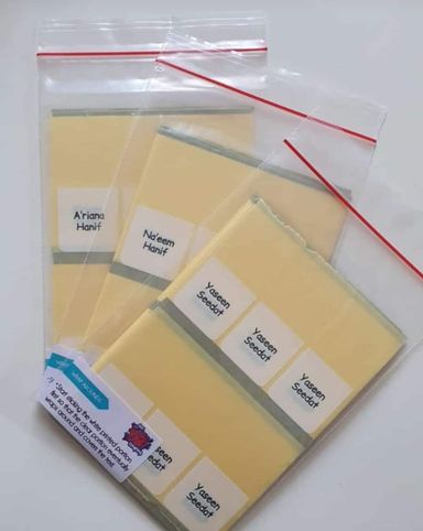 Wrap around labels (100)