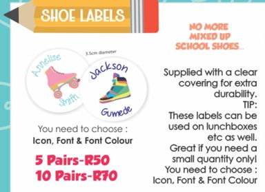 Shoe Labels