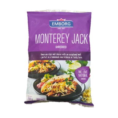 Emborg Monterey Jack Shredded