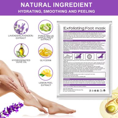 Exfoliating Lavender Peeling Foot Mask