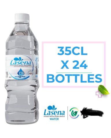 Lasena Artesian Natural Alkaline Water 35cl pack size of 24bottles