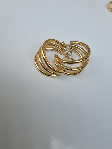 Luxe Loops Earrings - 18k Gold