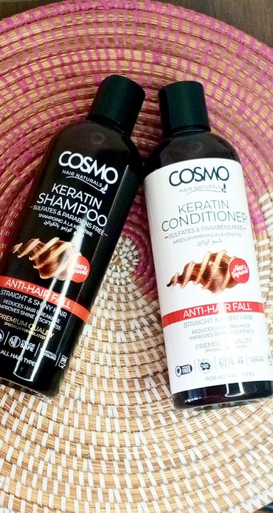 DUO SHAMPOOING+DÉMÊLANT KÉRATINE COSMO