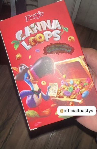 Toastys CannaLoops Golden Berry 🍓