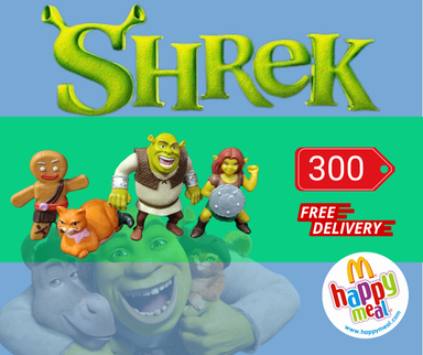 Shrek Mcdonalds Preloved Toy 