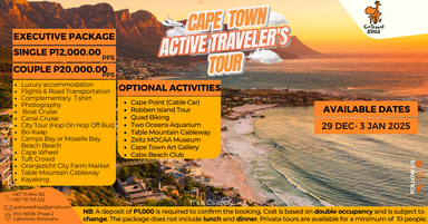 Cape Town Active Traveler's Tour - Executive Package